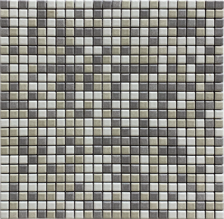 Porcelain Well and Pool Mix 17 Mosaic Matte 1