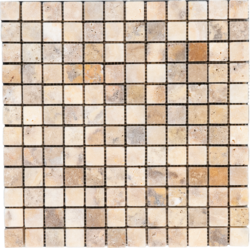 Travertine Escabesa Mosaic Tumbled 1