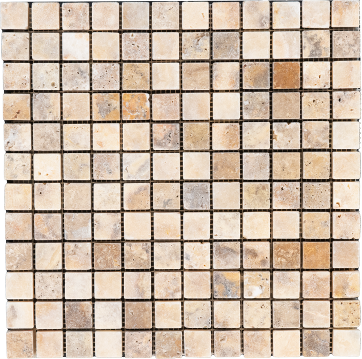 Travertine Escabesa Mosaic Tumbled 1