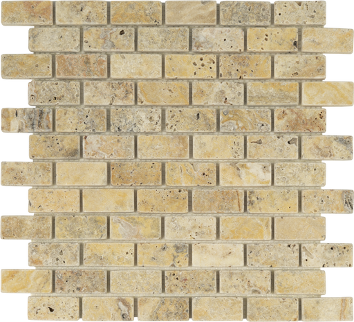 Travertine Escabesa Mosaic Tumbled 1