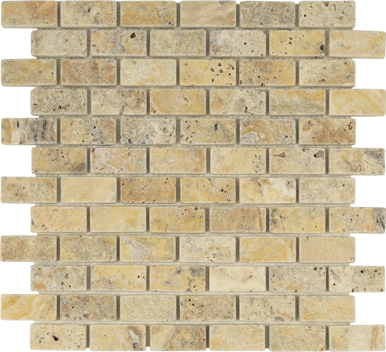 Travertine Escabesa Mosaic Tumbled 1