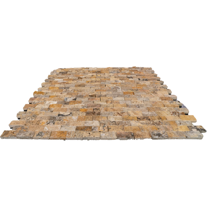 Travertine Escabesa Mosaic Split Face 3
