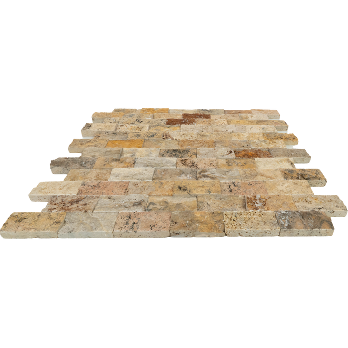 Travertine Escabesa Mosaic Split Face 3