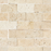 Travertine Extra Light Mosaic Split Face 1