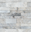 Travertine Nordic Silver 3D Panel Mosaic Honed 1