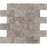 Travertine Nordic Silver Mosaic Honed 1
