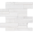 Marble Snow White 3D Panel Mosaic Honed 1