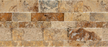 Travertine Escabesa Panel Mosaic Split Face 1