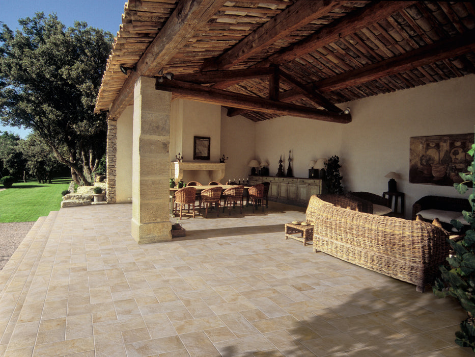 Porcelain Saxum Beige Tile Matte 2
