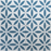 Porcelain Aquarel Deco Antares Blu Tile Polished 1