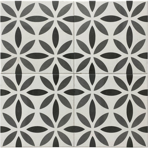 Porcelain Aquarel Deco Antares Grigio Tile Matte 1