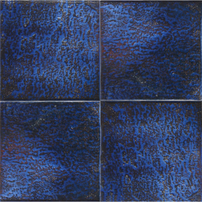 Porcelain Metalli Blue Tile Glossy 2