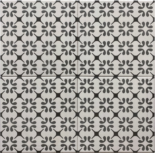 Porcelain Aquarel Deco Polaris Grigio Tile Matte 1