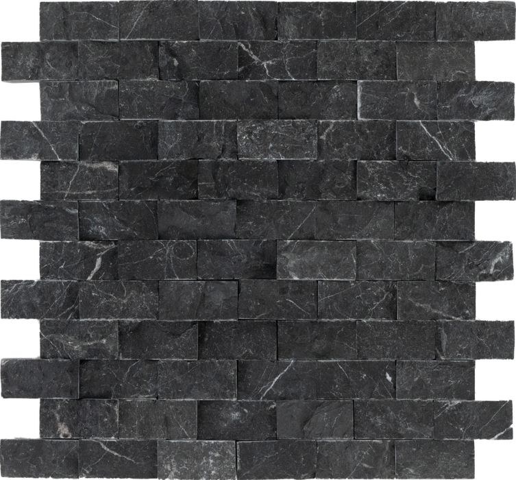 Marble Black Mosaic Split Face 1