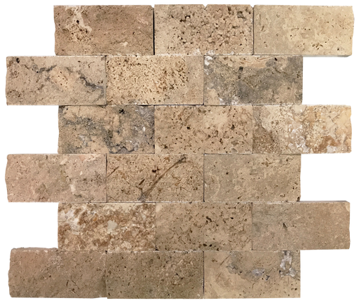 Travertine Tuscany Rustic Mosaic Split Face 1