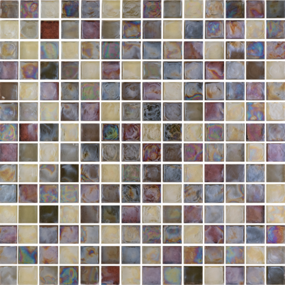 Glass Luster Honey Dew Mosaic Honed 1