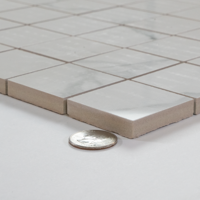 Porcelain Statuario Mosaic Polished 2