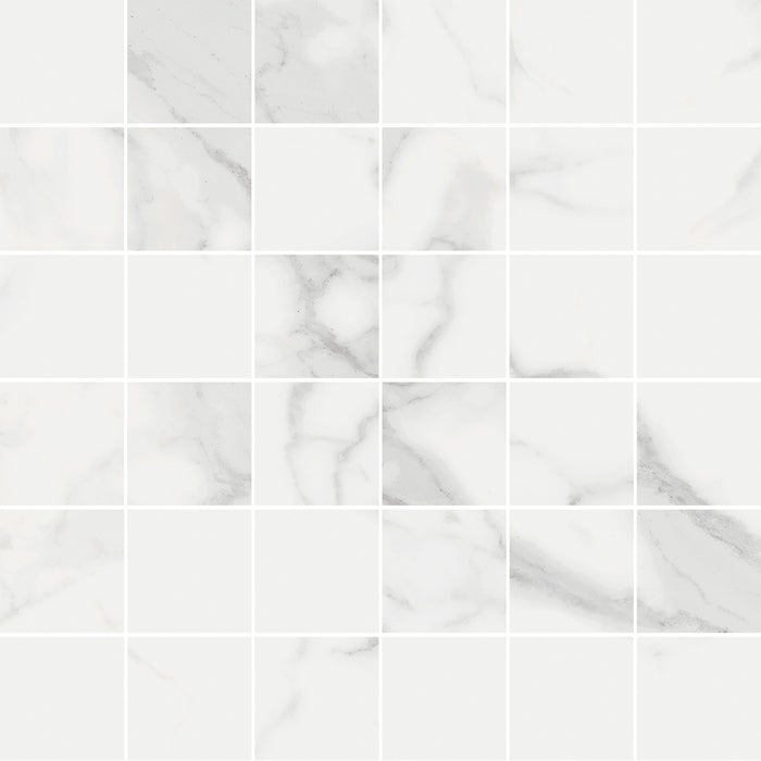 Porcelain Statuario Mosaic Matte 1