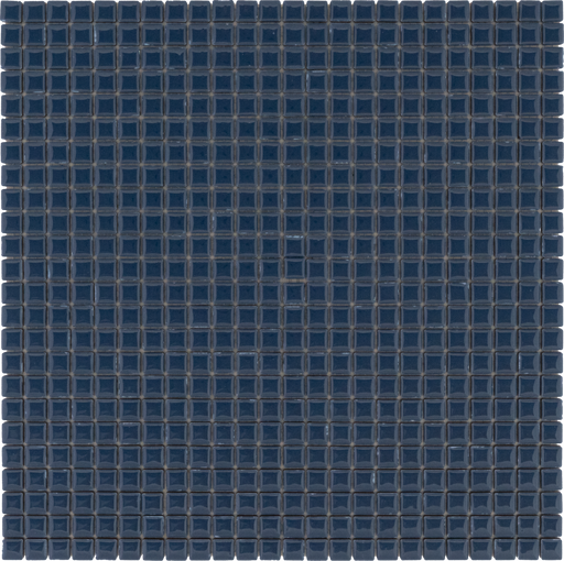 Porcelain Diva Dark Blue  Mosaic Glossy 1