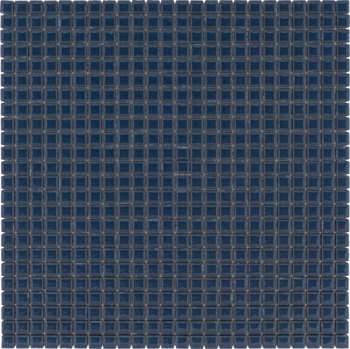 Porcelain Diva Dark Blue  Mosaic Glossy 1