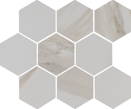 Porcelain Calacatta Oro Mosaic Matte 1