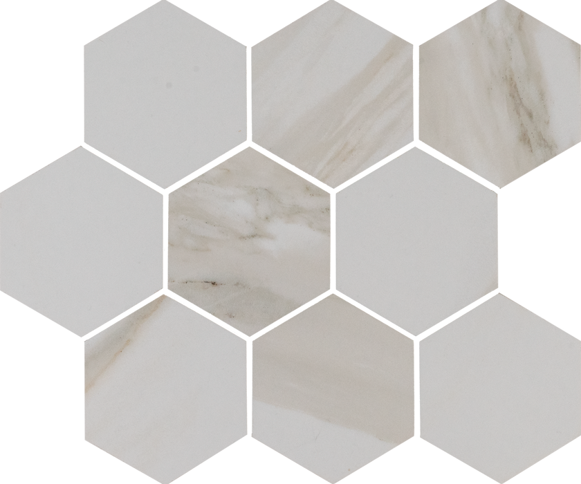 Porcelain Calacatta Oro Mosaic Matte 1