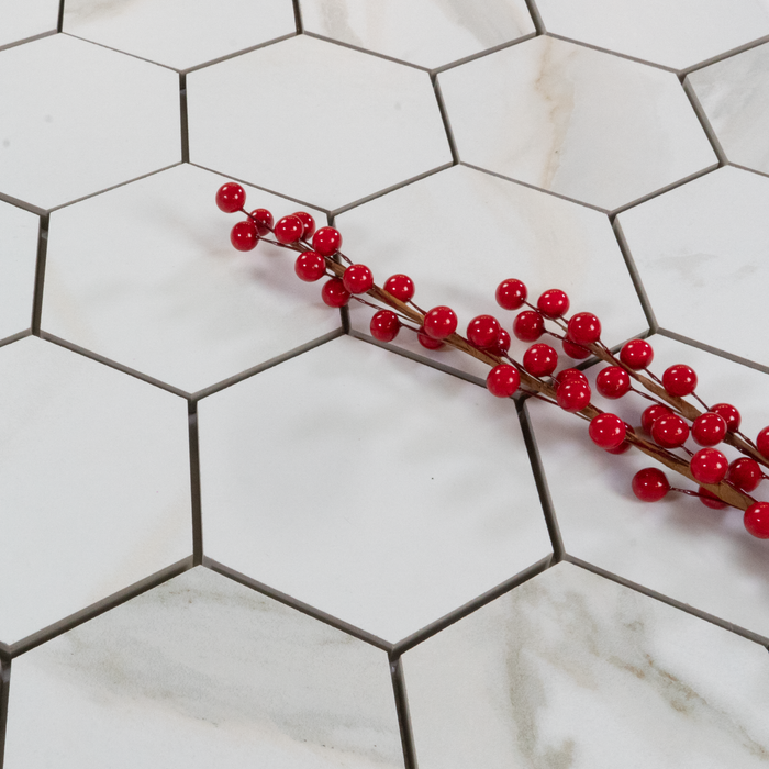 Porcelain Calacatta Oro Mosaic Matte 2