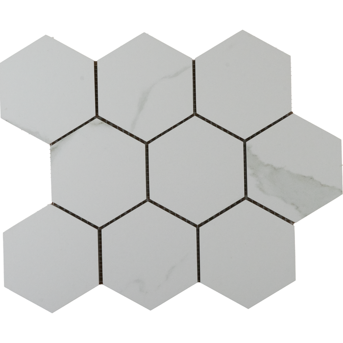 Porcelain Statuario Mosaic Matte 1