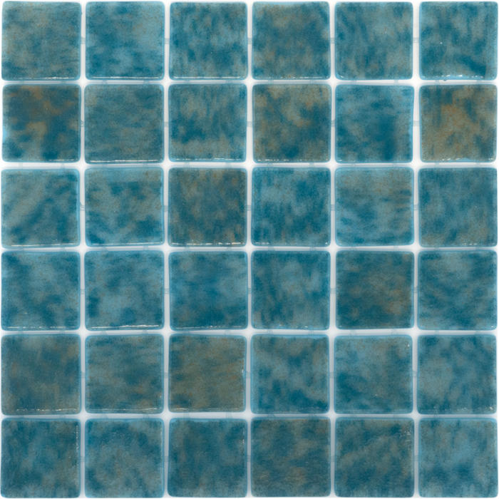 Glass Fusion Aguamarina Mosaic Polished 1
