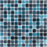 Glass Fusion Turquoise Lagoon Mosaic Polished 1