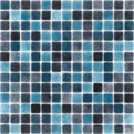 Glass Fusion Turquoise Lagoon Mosaic Polished 1