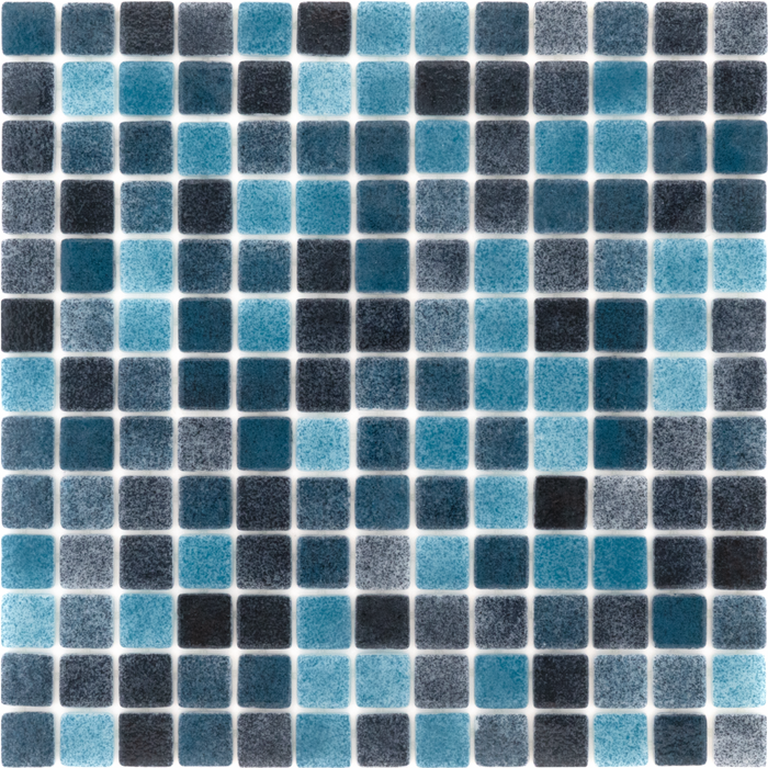 Glass Fusion Turquoise Lagoon Mosaic Polished 1