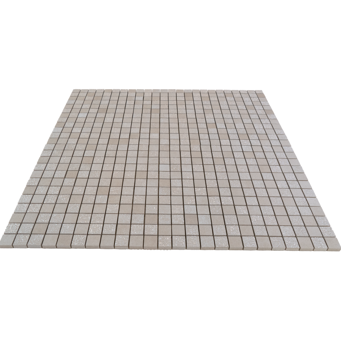Porcelain Cristal Ecru  Mosaic Glossy 2