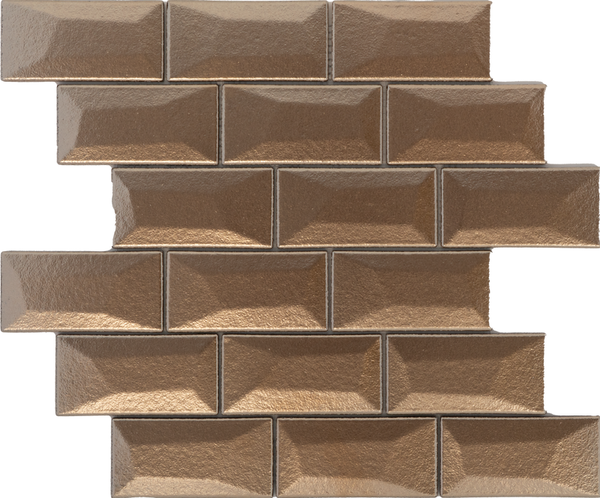 Porcelain Libra Bronze Mosaic Polished 1