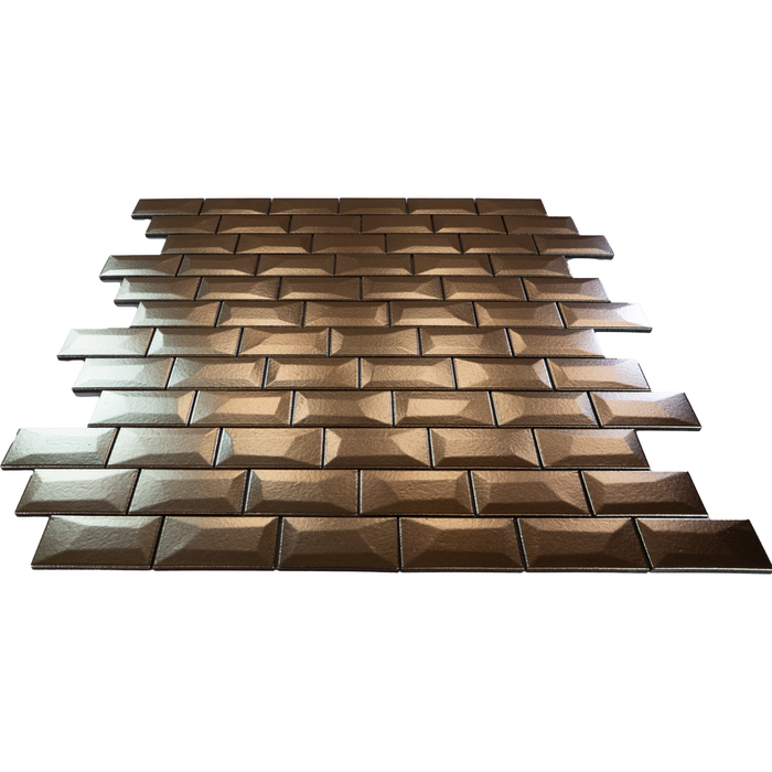 Porcelain Libra Bronze Mosaic Polished 2
