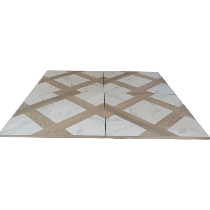 Porcelain Marble and Wood Decoro 1 Tile Matte 2