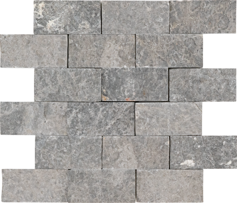 Marble Cleopatra Gray Mosaic Split Face 1