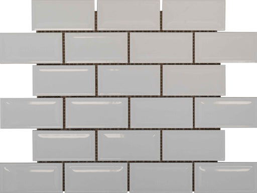 Porcelain Twins Ghiaccio  Mosaic Glossy 1