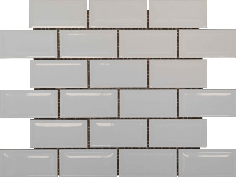 Porcelain Twins Ghiaccio  Mosaic Glossy 1