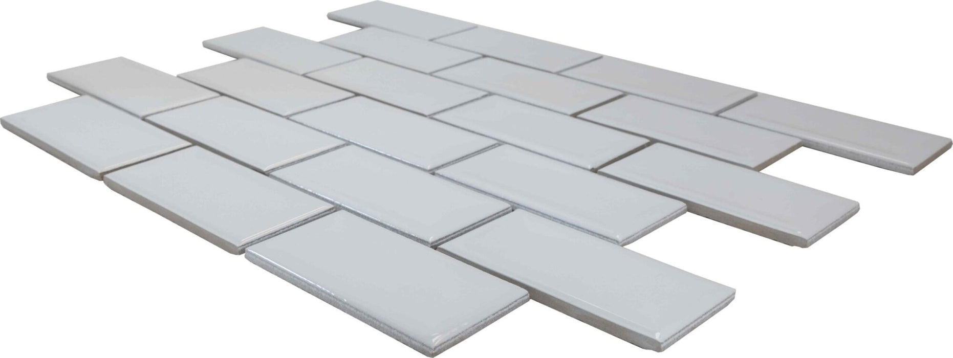 Porcelain Twins Ghiaccio  Mosaic Glossy 2