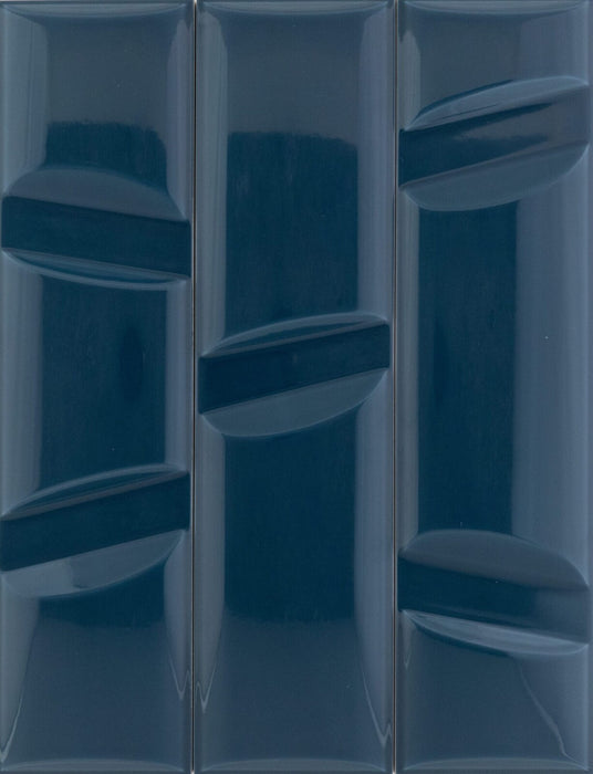 Ceramic Volume No.14 Blue Tile Polished 1