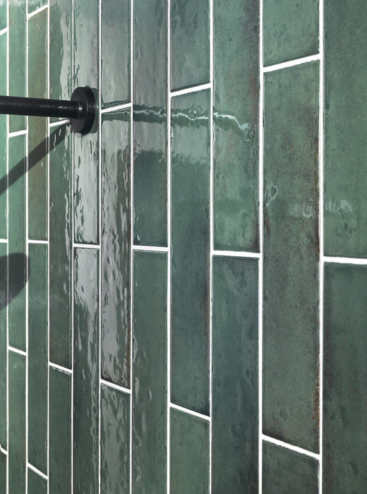 Porcelain Oxida Green Tile Glossy 2