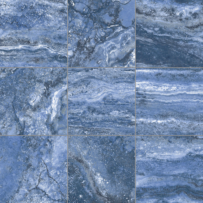 Porcelain Jupiter Blue Tile Glossy 1