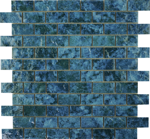 Porcelain Neptune Blue  Mosaic Glossy 1