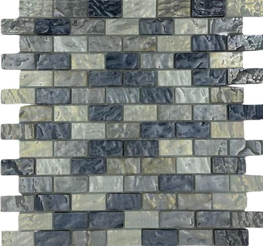 Glass Coral Crush Mosaic Polished 1