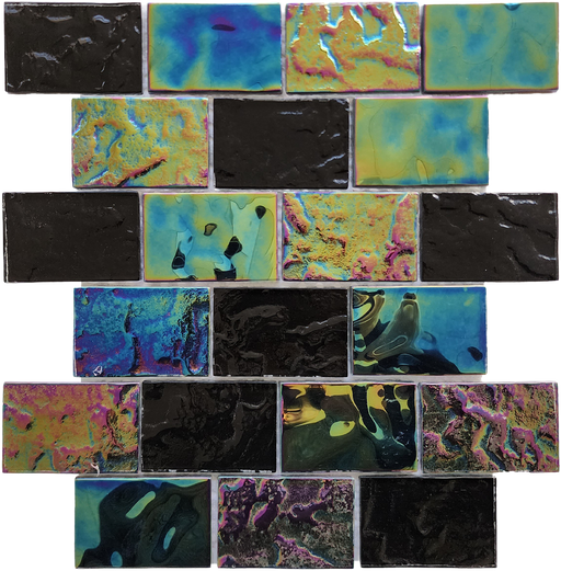 Glass Luster Gold  Mosaic Polished 1