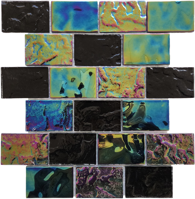 Glass Luster Gold  Mosaic Polished 1