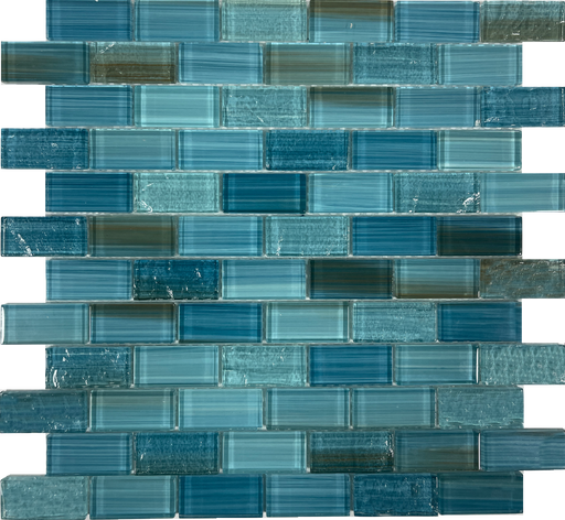 Glass Caribbean Currents Mosaic Polished 1
