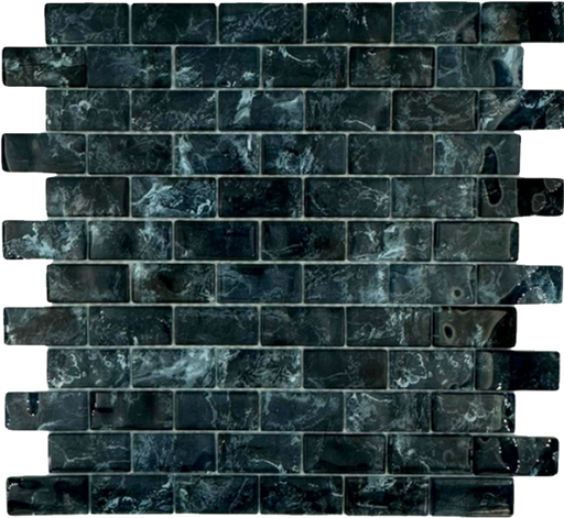 Glass Midnight Onyx Mosaic Polished 1