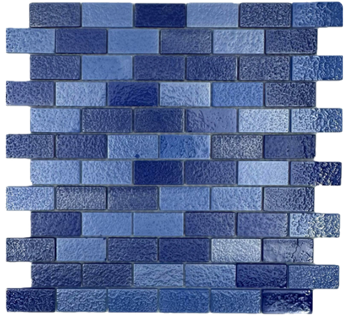 Glass Tropical Tides Mosaic Polished 1